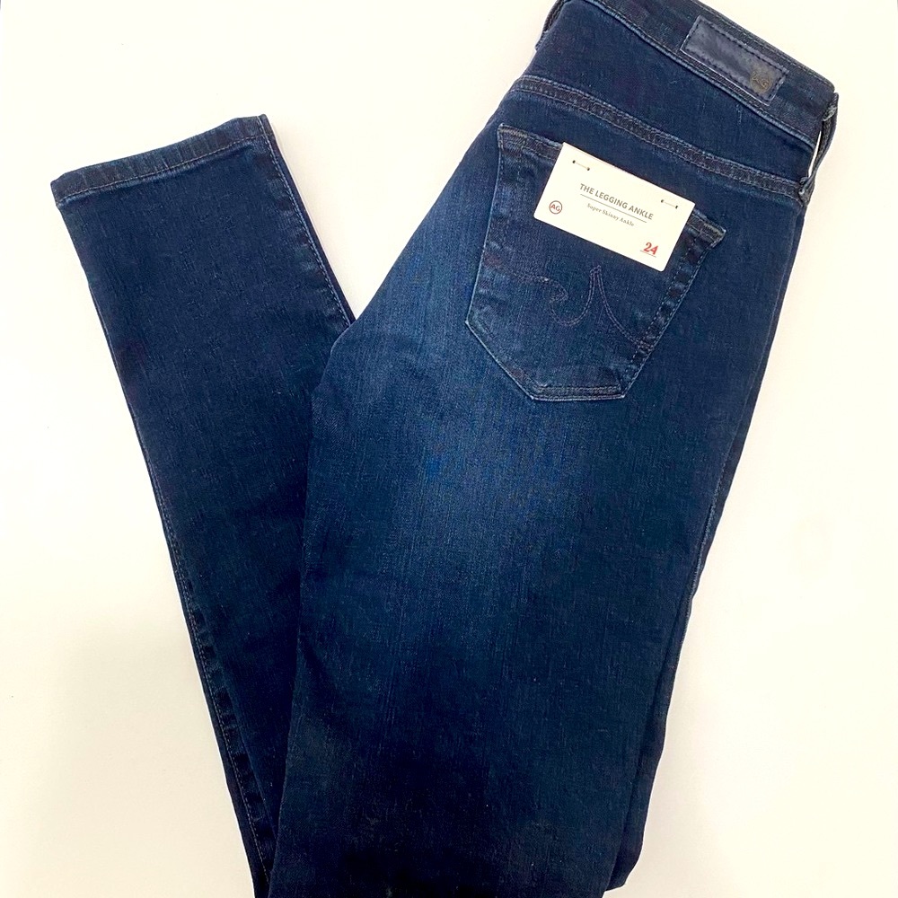 NWT Adriano Goldschmied The Legging Super-skinny Ankle Jeans